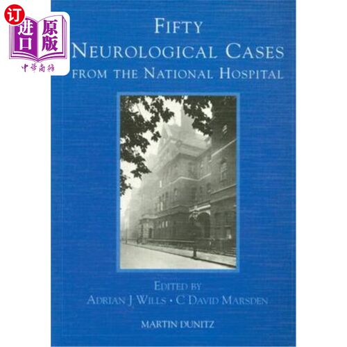 海外直订医药图书Fifty Neurological Cases from the National Hospital 国立医院的50个神经学病例