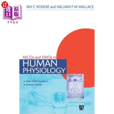 海外直订医药图书MCQs & EMQs in Human Physiology, 6th edition 人类生理学中的MCQ和EMQ，第6版