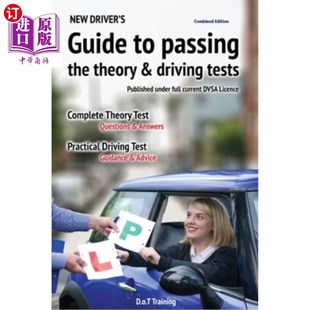 海外直订New driver's guide to passing the theory and driving tests 新驾驶员通过理论和驾驶考试指南