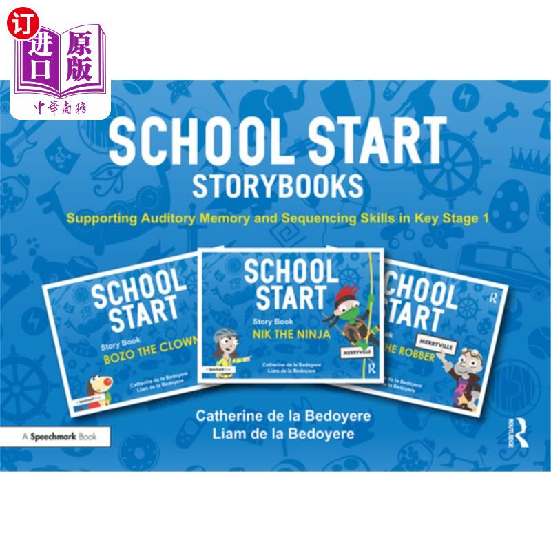 海外直订School Start Storybooks: Supporting Auditory Memory and Sequencing Skills in Key 学校开始的故事书:支持听觉