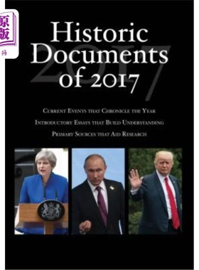 海外直订Historic Documents of 2017 2017年历史文献