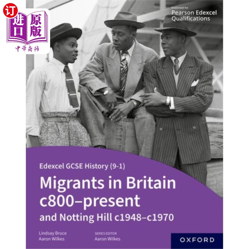 海外直订Edexcel GCSE History (9-1): Migrants in Britain ... Edexcel GCSE历史(9-1):英国移民c800-present和诺丁