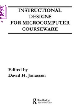 海外直订Instruction Design for Microcomputing Software 微计算软件的指令设计