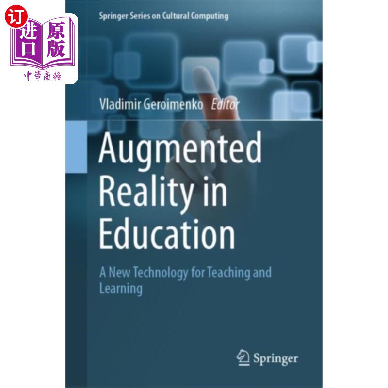 海外直订Augmented Reality in Education 增强现实在教育中的应用