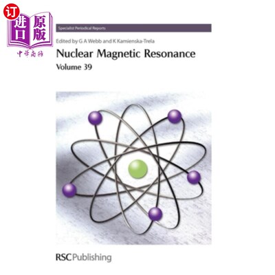 海外直订医药图书Nuclear Magnetic Resonance: Volume 39 核磁共振：第39卷