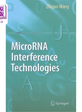 海外直订MicroRNA Interference Technologies MicroRNA干扰技术