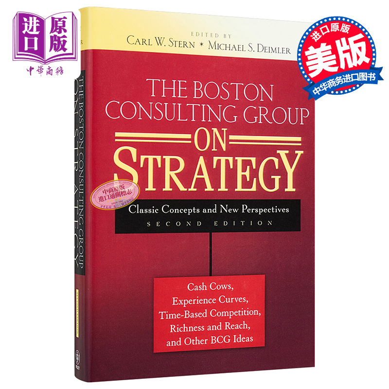 【中商原版】波士顿战略观点 英文原版 The Boston Consulting Group on Strategy Carl W. Stern 进口图书 经济与管理 商业?