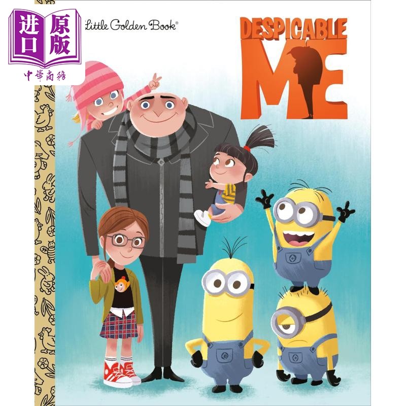 小金书 小黄人2 Despicable Me Little Golden Book 英文原版 儿童绘本故事 卡通动画电影故事 进口童书 3-7岁【中商原版】