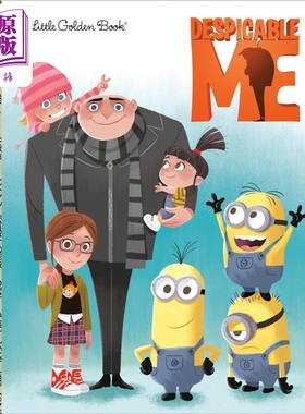 小金书 小黄人2 Despicable Me Little Golden Book 英文原版 儿童绘本故事 卡通动画电影故事 进口童书 3-7岁【中商原版】