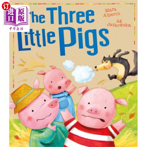 海外直订Three Little Pigs 三只小猪