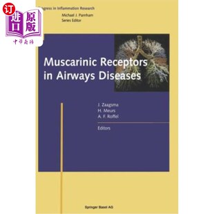 海外直订医药图书Muscarinic Receptors in Airways Diseases 呼吸道疾病中的毒蕈碱受体
