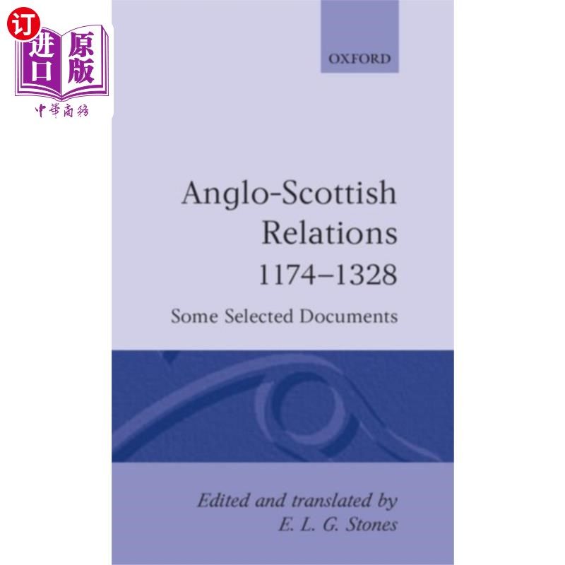 海外直订Anglo-Scottish Relations 1174-1328 盎格鲁-苏格兰关系(1174-1328