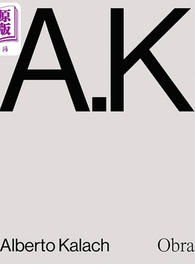 现货 Alberto Kalach 进口艺术 阿尔贝托 卡拉奇 Alberto Kalach：工作【中商原版】