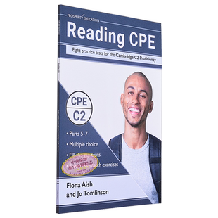 预售 Reading CPE Eight practice tests Cambridge C2 Proficiency 阅读提升剑桥CPE考试C2等级8套模拟练习测试 2021【中商原版】