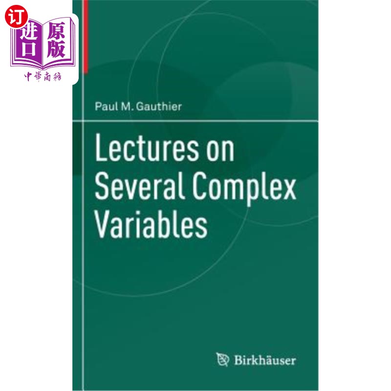 海外直订Lectures on Several Complex Variables 关于几个复杂变量的讲座