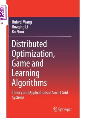 海外直订Distributed Optimization, Game and Learning Algo... 分布式优化，博弈和学习算法