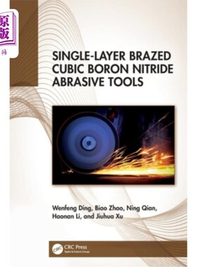 海外直订Single-Layer Brazed Cubic Boron Nitride Abrasive Tools Single-Layer Brazed Cubic Boron Nitr