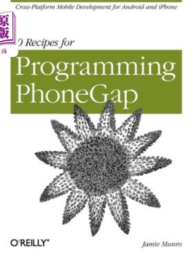 海外直订20 Recipes for Programming Phonegap: Cross-Platform Mobile Development for Andro Phonegap跨平