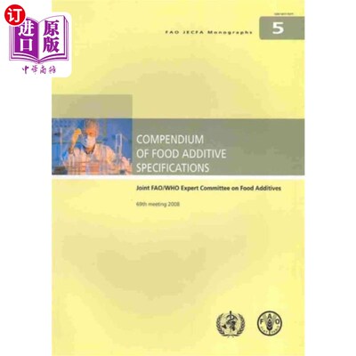 海外直订Compendium of food additive specifications 食品添加剂规范简编