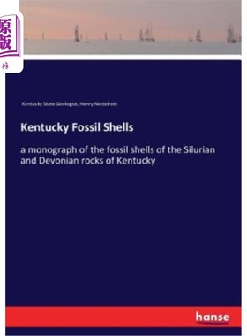 海外直订Kentucky Fossil Shells 肯塔基州化石贝壳