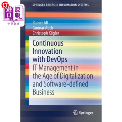 海外直订Continuous Innovation with Devops: It Management in the Age of Digitalization an 用Devops持续创