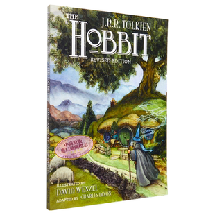 霍比特人David Wenzel插图版 英文原版 The Hobbit Illustrated by  David Wenzel JRR Tolkien【中商原版】