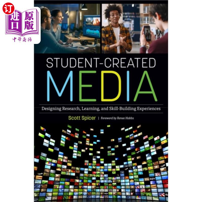 海外直订Student-Created Media 每所学校的媒体