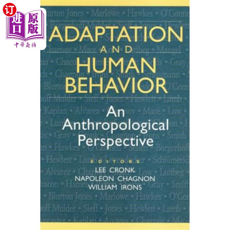 海外直订Adaptation and Human Behavior: An Anthropological Perspective 适应与人类行为:一个人类学的视角
