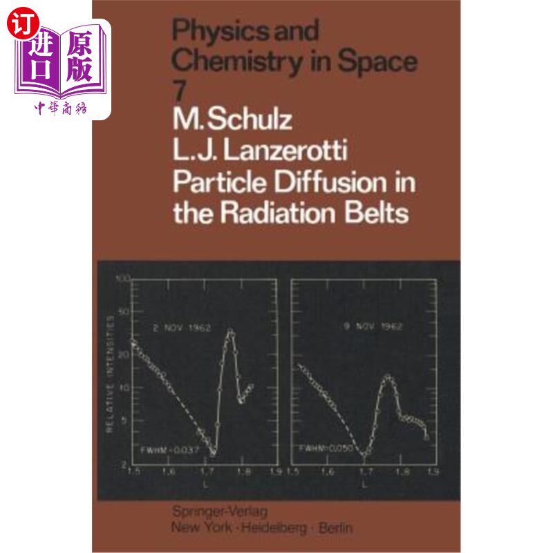 海外直订Particle Diffusion in the Radiation Belts 辐射带中的粒子扩散