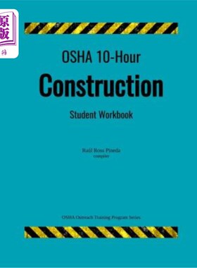 海外直订医药图书OSHA 10 Construction; student handouts OSHA 10结构；学生讲义