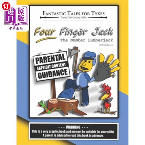 海外直订Four Finger Jack: The Number Lumberjack 四指杰克:数字伐木工