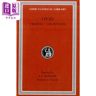 奥维德 哀怨集 拉丁语 英文双语 英文原版 Tristia Ex Ponto Ovid【中商原版】