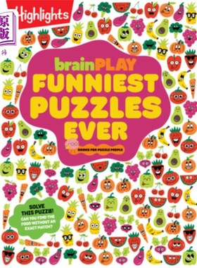 海外直订Brainplay Funniest Puzzles Ever 脑力游戏有史以来最有趣的谜题