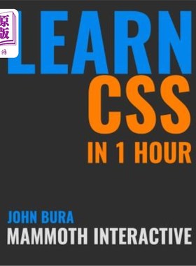海外直订Learn CSS in 1 Hour 学习CSS在1小时