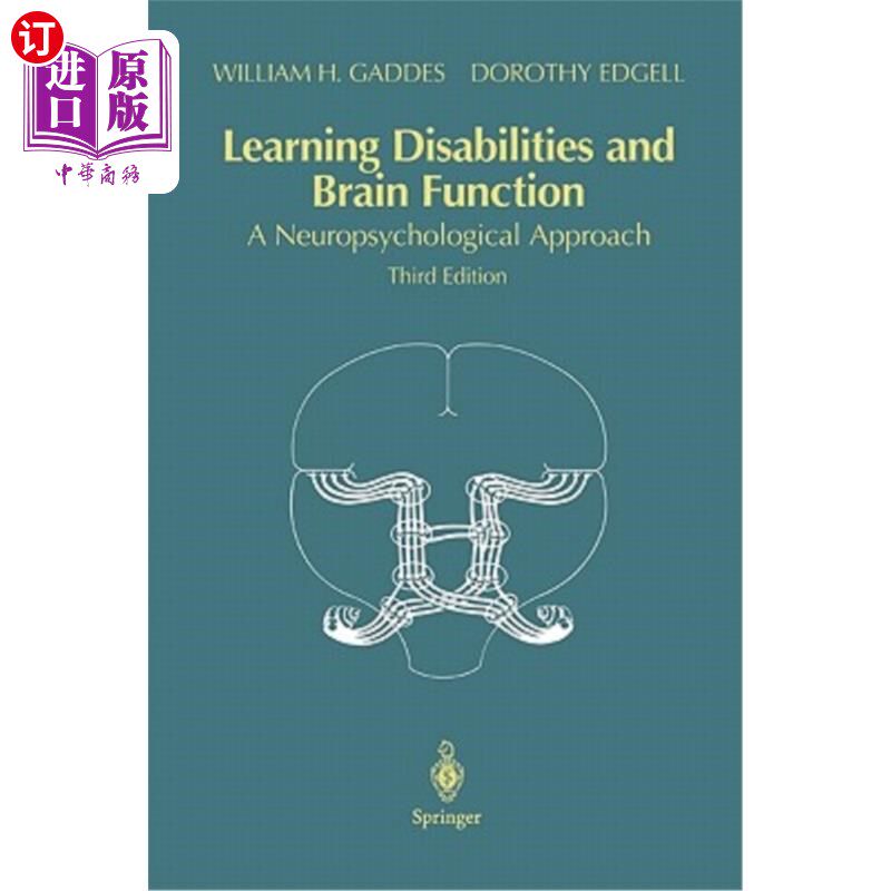 海外直订医药图书Learning Disabilities and Brain Function: A Neuropsychological Approach 学习障碍与脑功能:神经心理学