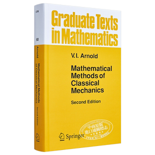 经典力学中的数学方法 第2版 Mathematical Methods of Classical Mechanics 英文原版 V I Arnold【中商原版】