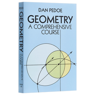 现货 Geometry: A Comprehensive Course 英文原版 几何：综合课程 Dan Pedoe【中商原版】