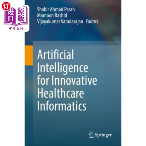 海外直订Artificial Intelligence for Innovative Healthcar... 创新医疗保健信息学的人工智能
