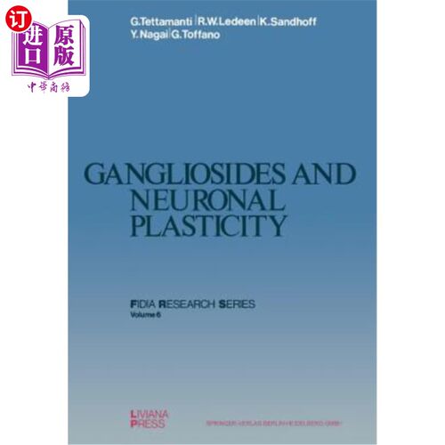 海外直订医药图书Gangliosides and Neuronal Plasticity 神经节苷脂与神经元可塑性