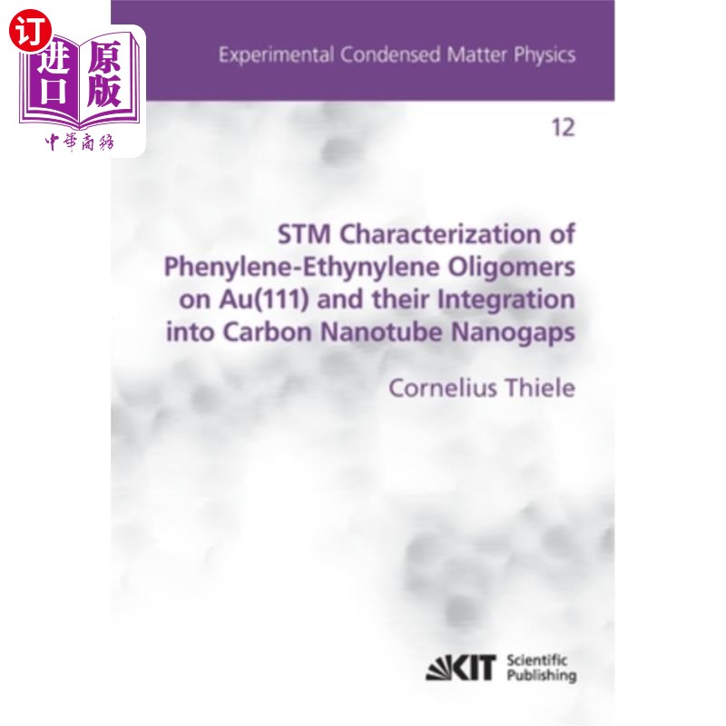 海外直订STM Characterization of Phenylene-Ethynylene Oligomers on Au(111) and their Inte Au(111)上苯乙