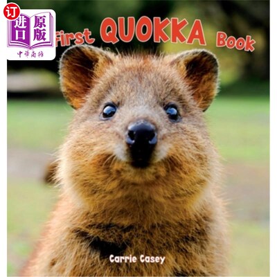 海外直订My First Quokka Book: An Animal Book for Young Children 我的短尾矮袋鼠书:一本儿童动物读物