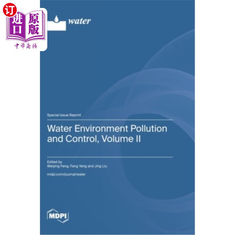 海外直订Water Environment Pollution and Control, Volume II 《水环境污染与防治》第二卷
