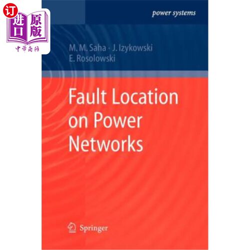 海外直订Fault Location on Power Networks 电网故障定位