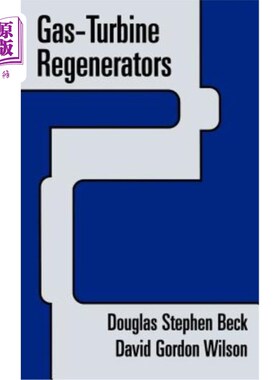 海外直订Gas-Turbine Regenerators 燃气轮机再生器