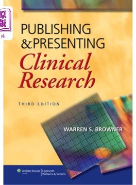 海外直订医药图书Publishing & Presenting Clinical Research 发表和展示临床研究