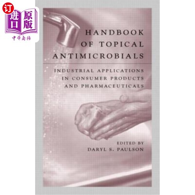 海外直订医药图书Handbook of Topical Antimicrobials 局部抗菌剂手册