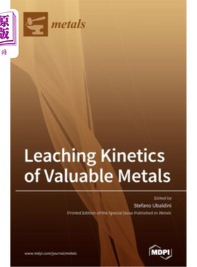 海外直订Leaching Kinetics of Valuable Metals 有价金属的浸出动力学
