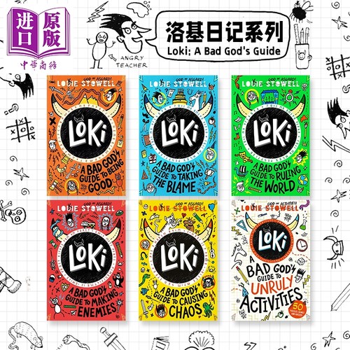 洛基日记套装6本英版平装