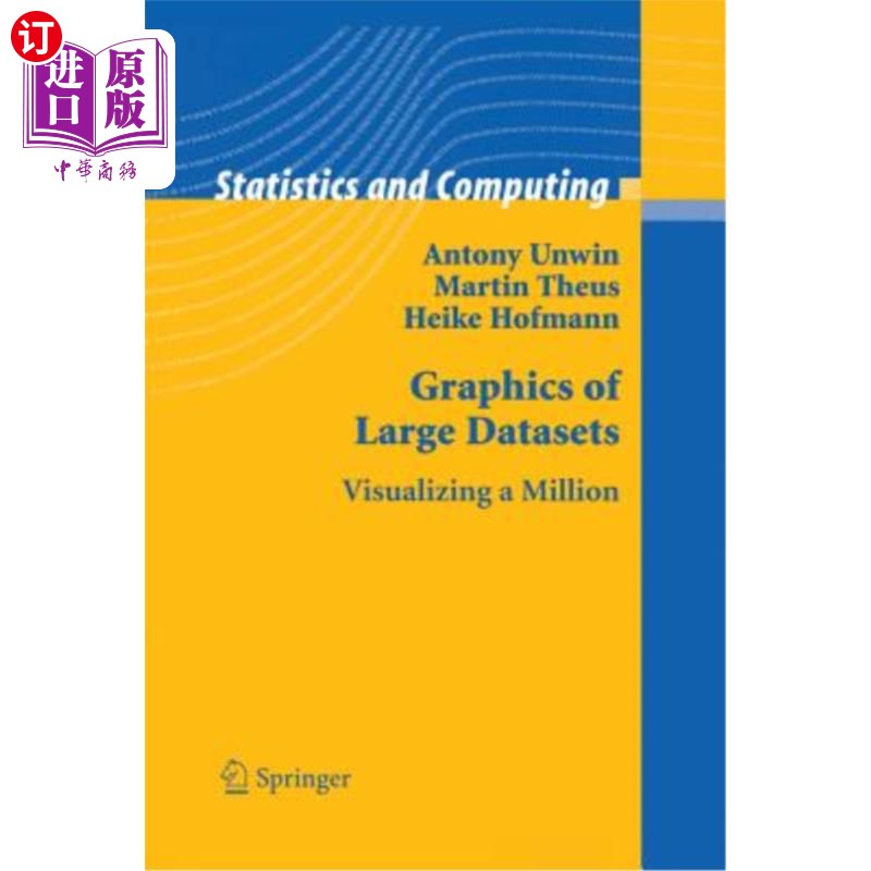 海外直订Graphics of Large Datasets: Visualizing a Million 大型数据集的图形化：百万可视化