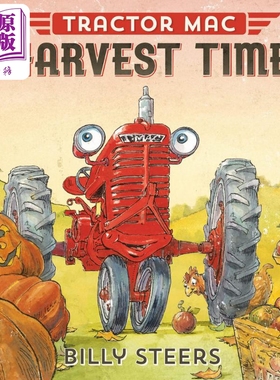 现货 Tractor Mac Harvest Time 拖拉机麦克的丰收时间 英文原版 进口图书 儿童绘本 交通工具故事图画书【中商原版】